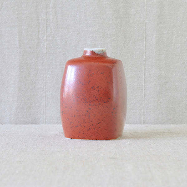 Nils Thorsson jernrød vase for Royal Copenhagen, Denmark, 1959