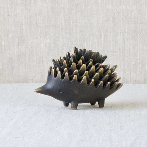 An original family of stacking hedgehogs by Walter Bosse, 1950's. These hedgehogs are perhaps Walter Bosse's most famous design. They were produced in Germany, and this set is a fine example from the early 1960s.