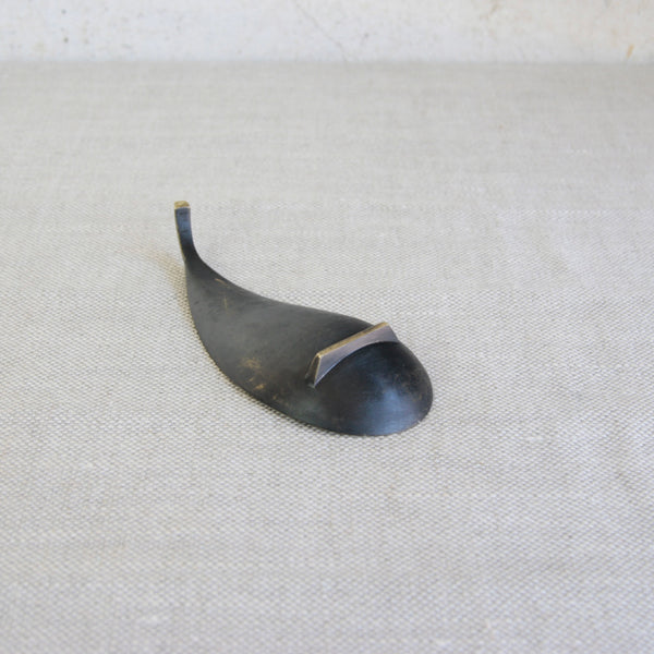 A Richard Rohac leaf tray that balances mid-century sculpture and everyday utility, made in Vienna.