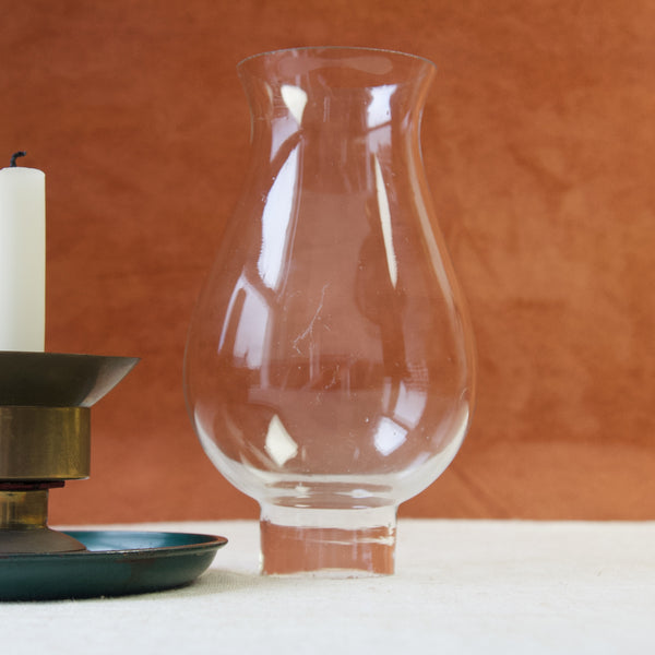 Marianne Brandt hand blown glass shade for Bauhaus candle holder
