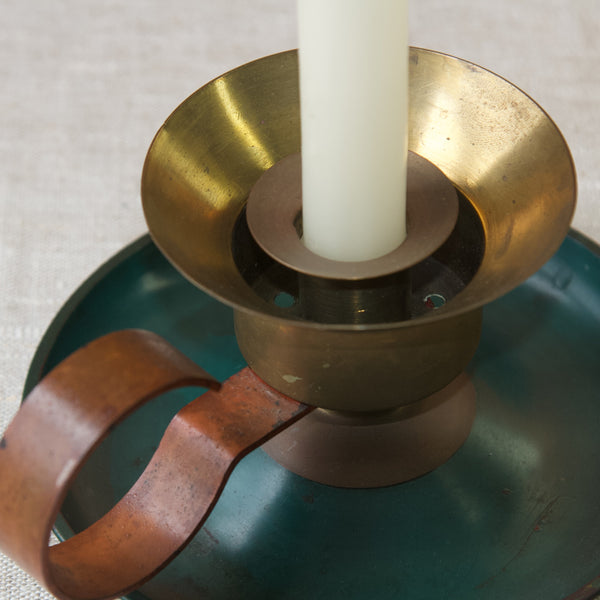 Marianne Brandt Ruppel Ruppelwerke candle holder designed in 1930 in the Bauhaus style