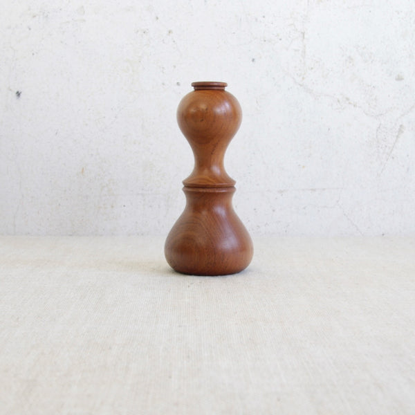 Collectible vintage Jens Quistgaard Dansk salt and pepper mill ergonomic teak design mid-century-modern Scandinavian
