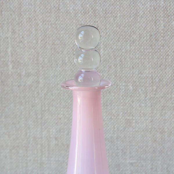 Detail of beaded glass decanter stopper from Nanny Still's 1963 Tzarina series, produced at Riihimaki, Finland