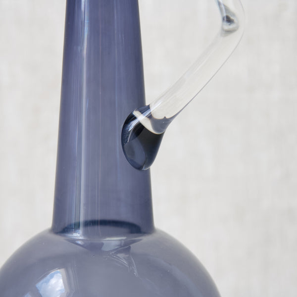 Tamara Aladin 1749 detail of lilac glass with clear  handle 