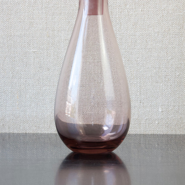 Riihimaki Finland glass decanter by Nanny Still