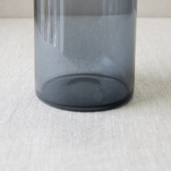 Detail of Kaj Franck lilac glass pitcher