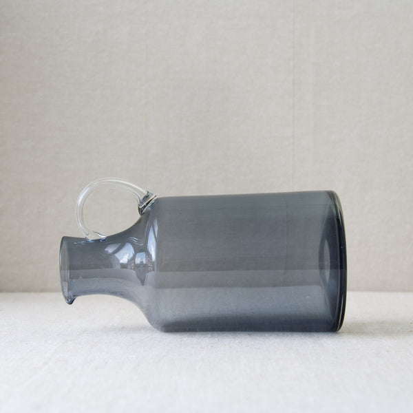 Elegant form of Kaj Franck geometric glass pitcher 1603