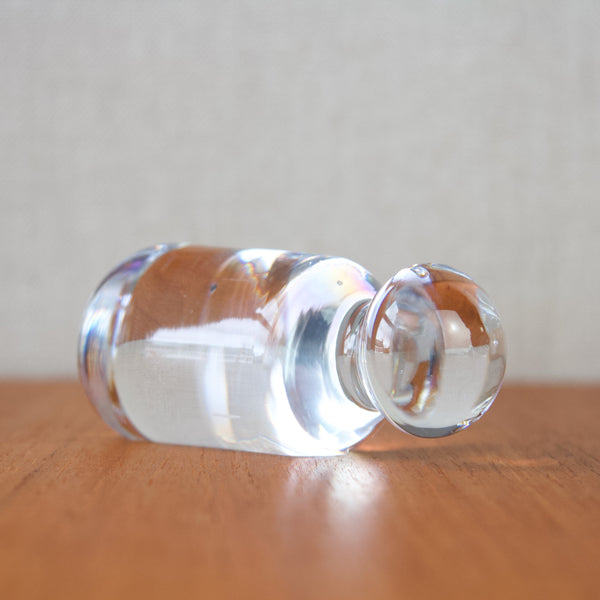 anthropomorphic glass paperweight by Erik Hoglund