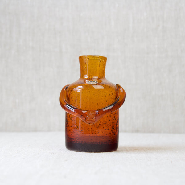 Bottle decanter designed by Erik Hoglund in the form of a person 