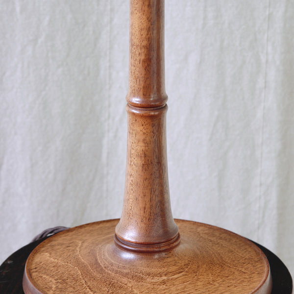 Esben Klint Model 301/27 ash table lamp for Le Klint, a restored Danish Modern design available from UK design gallery Art & Utility.