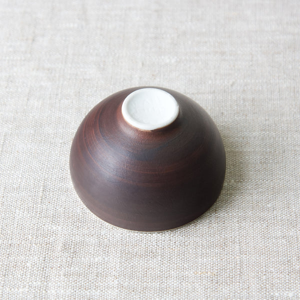 Underside of Friedl Holzer-Kjellberg porcelain bowl, Arabia Finland marks