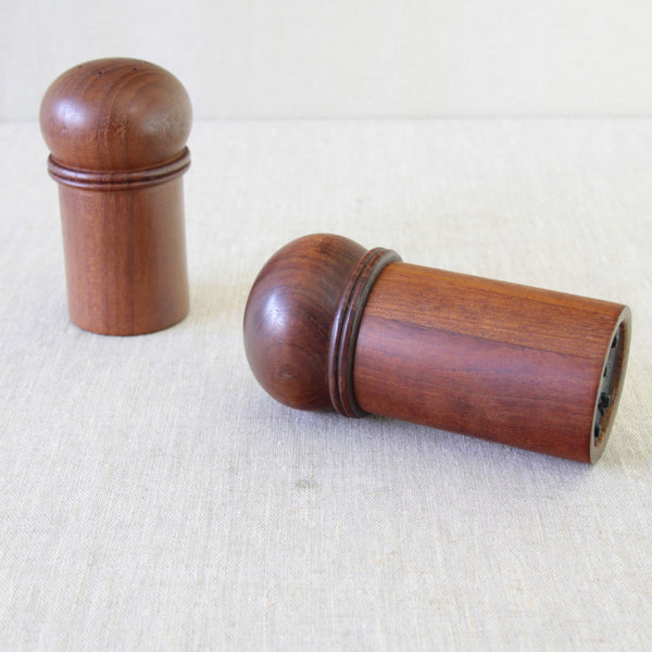 Gunnar Cyrén Dansk salt and pepper duo, available from UK mid-century and Scandinavian design gallery Art & Utility.
