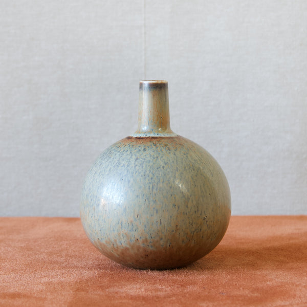 Modernist ball-shaped vase by Carl-Harry Stålhane, Sweden, 1950's