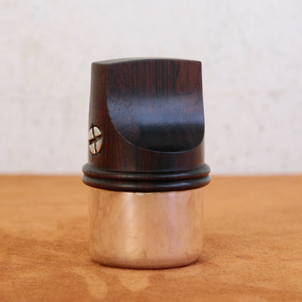 Scandinavian mid-century pepper mill by Jens Quistgaard for Dansk Designs, handcrafted from polished rosewood.