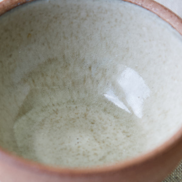 Hand-Thrown Jim Malone Small Bowl Nuka Glaze Wood-Fired Stoneware