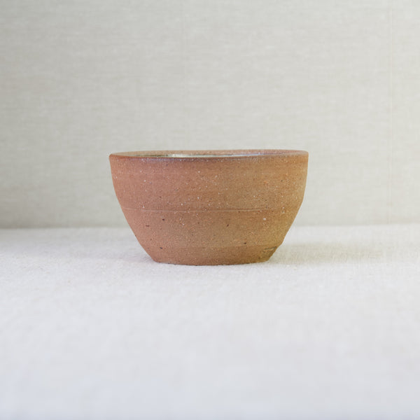 Lessonhall Jim Malone Small Stoneware Bowl Nuka Glaze Wood-Fired Studio Pottery