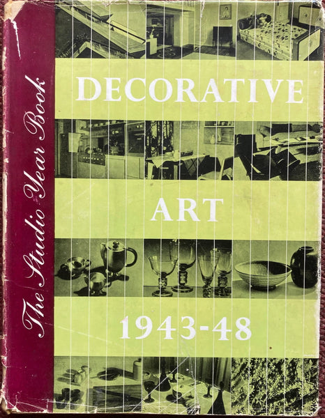 Cover of Decorative Art: The Studio Year Book 1943–1948, a period publication documenting Kaare Klint's Model 301 table lamp for Le Klint.