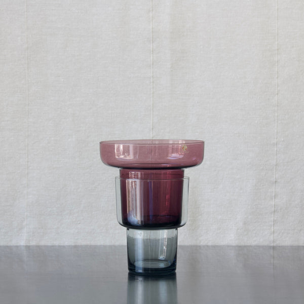 Lisa Johansson-Pape vintage Iittala glass vases from 1960's