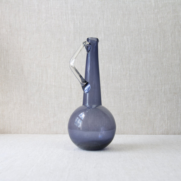 Tamara Aladin 1749 purple glass pitcher with clear handle