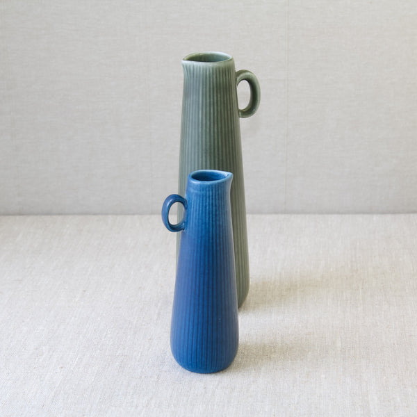 Two vintage Ritzi handled vases by Gunnar Nylund, Rörstrand, 1960's