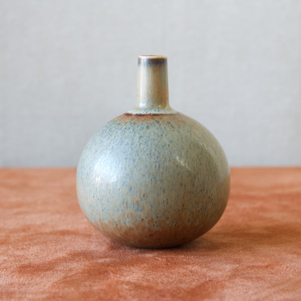 Modernist ball-shaped vase from Rörstrand, Sweden, 1950's, designed by Carl-Harry Stålhane