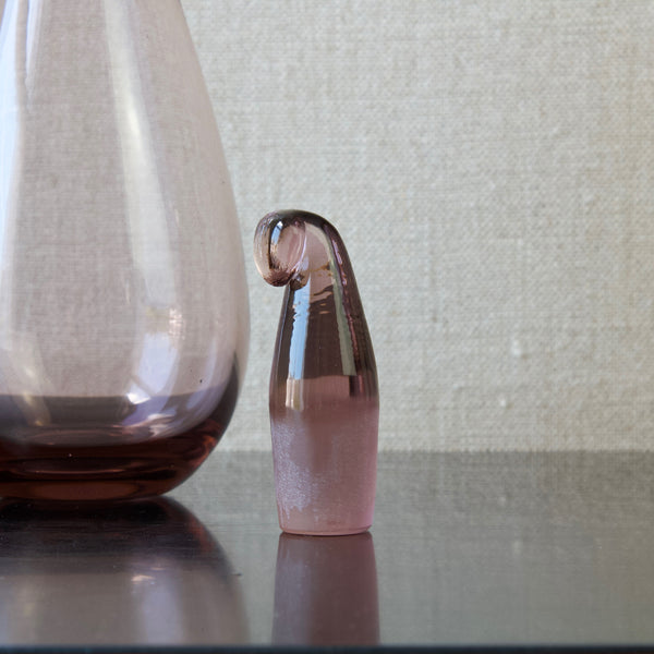 Nanny Still unusual Organic Modernist glass decanter stopper for SV series