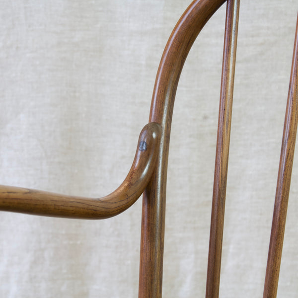 Niels Eilersen Functionalist Windsor chair, featuring a steam-bent wood seat.