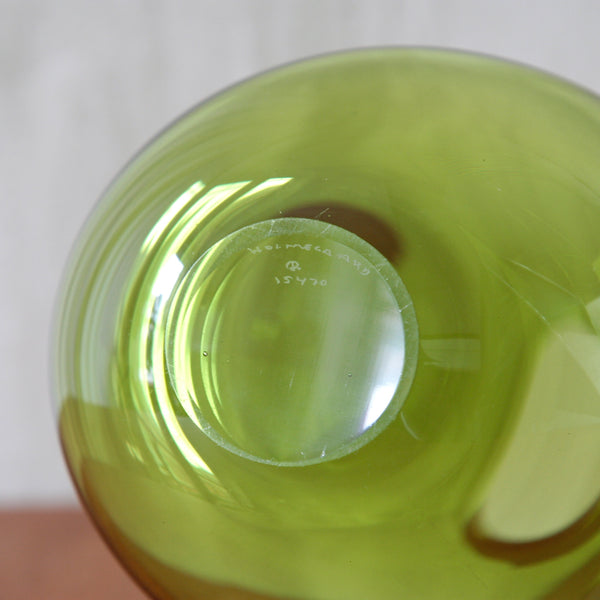 Holmegaard Drabevase or Drop Vase, hand-signed with model number 15470.