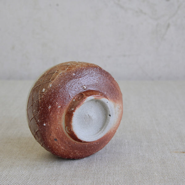 Stoneware bowl by Phil Rogers reflecting East Asian ceramic traditions and expressive glazing techniques. Collectible British studio pottery for sale in the UK.
