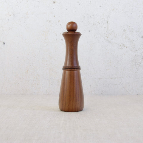 Lead image of a vintage Jens Quistgaard Dansk Designs pepper mill model 879 Scandinavian mid-century modernist collectible