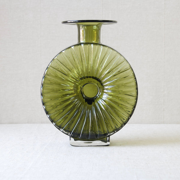Large Helena Tynell Aurinkopullo sun bottle, designed in the 1960's and produced at Riihimäki, Finland