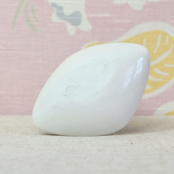 Susan Parkinson Stamp Mark on pin dish by Parkinson Pottery, a distinctive example of 1950s British ceramic design