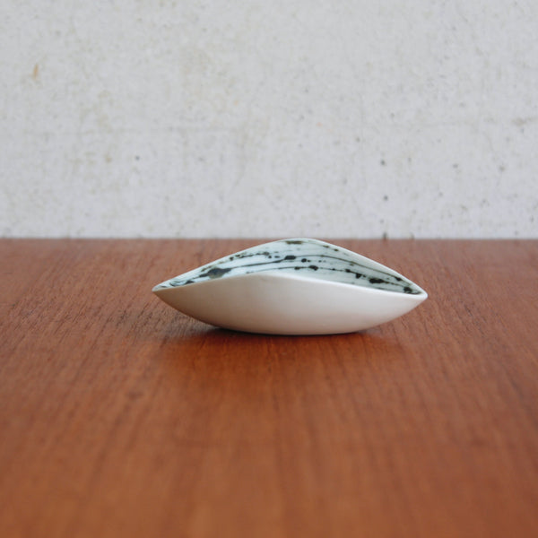 Susan Parkinson Mid-century Modernist dish, diamond-shaped and biomorphic, available in the UK from Art & Utility.