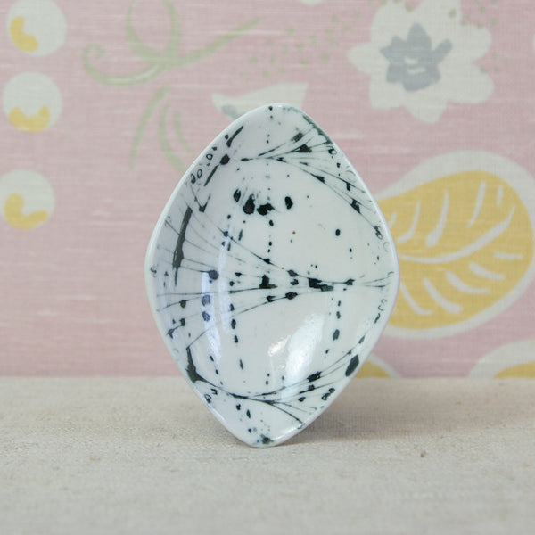 Susan Parkinson organic-form dish made at Parkinson Pottery in Brabourne Lees, Kent