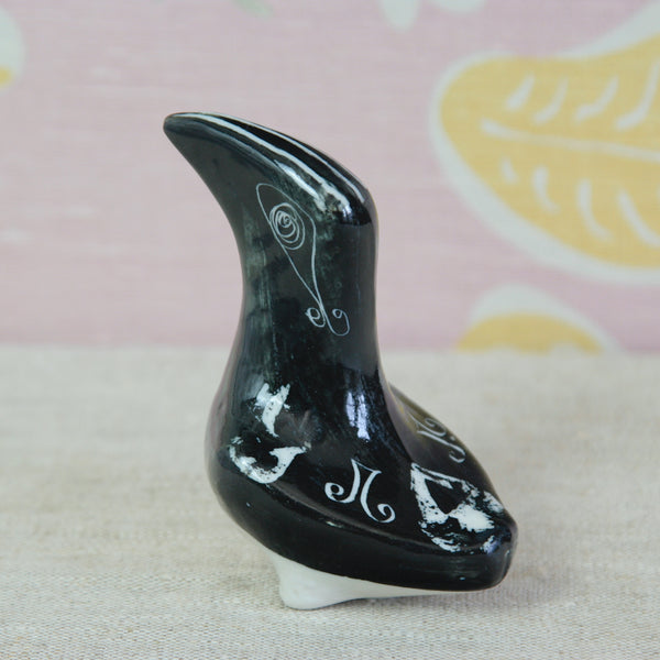 Susan Parkinson mid-century modern bird sculpture with stylised beak and elegant profile