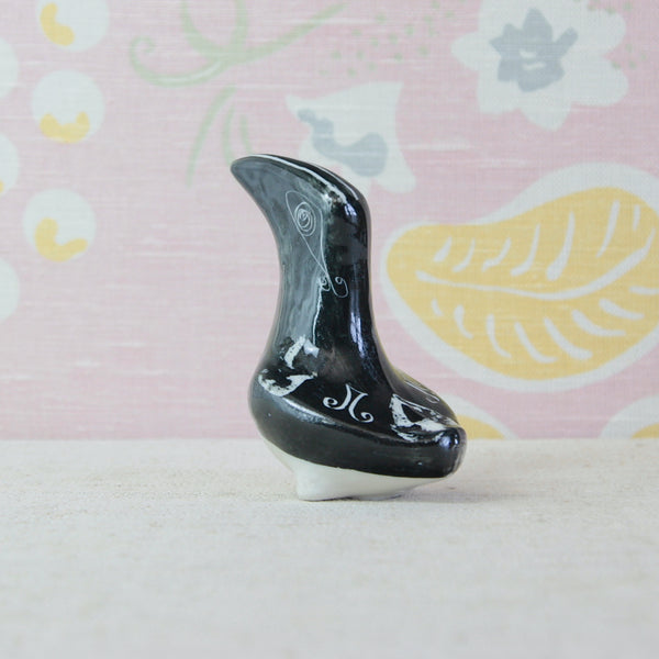 Susan Parkinson model number 1 Toucan, the first mould she designed for Parkinson Pottery
