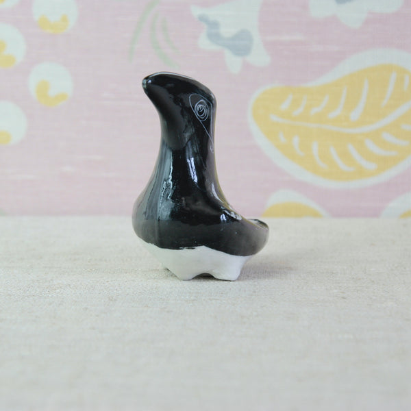 Susan Parkinson Small Bird figurine, designed and made at Parkinson Pottery in Kent