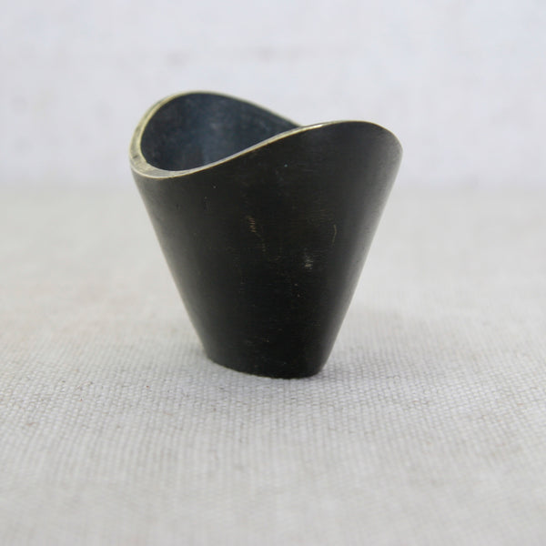 Refined Austrian Modernist vessel by Walter Bosse, Herta Baller production, combining functionality and sculptural presence.