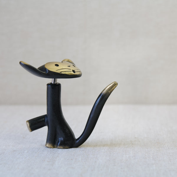 Walter Bosse cat corkscrew designed and made in Germany, 1960s