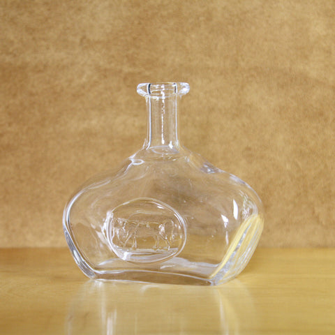 Profile image of a Hoglund bottle made using the half-post meth of glassmaking by Boda, Sweden circa 1960