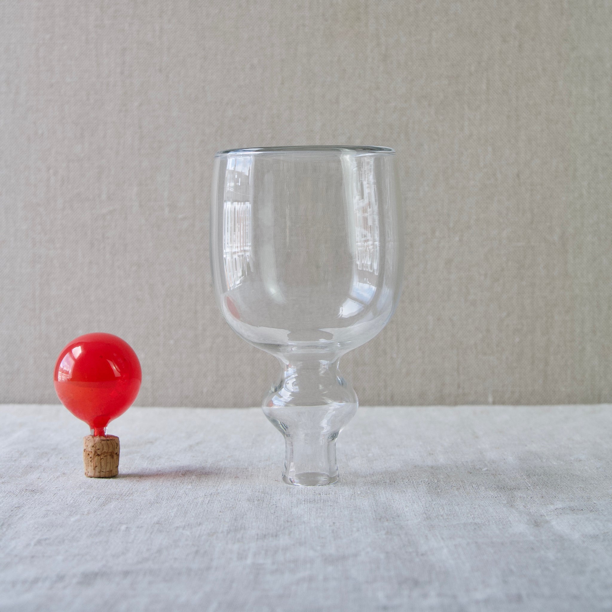 Kaj Franck KF503 Decanter w. Red Stopper – Art & Utility