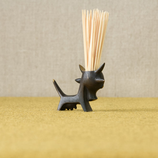 Walter Bosse Cow Toothpick/Candle Holder