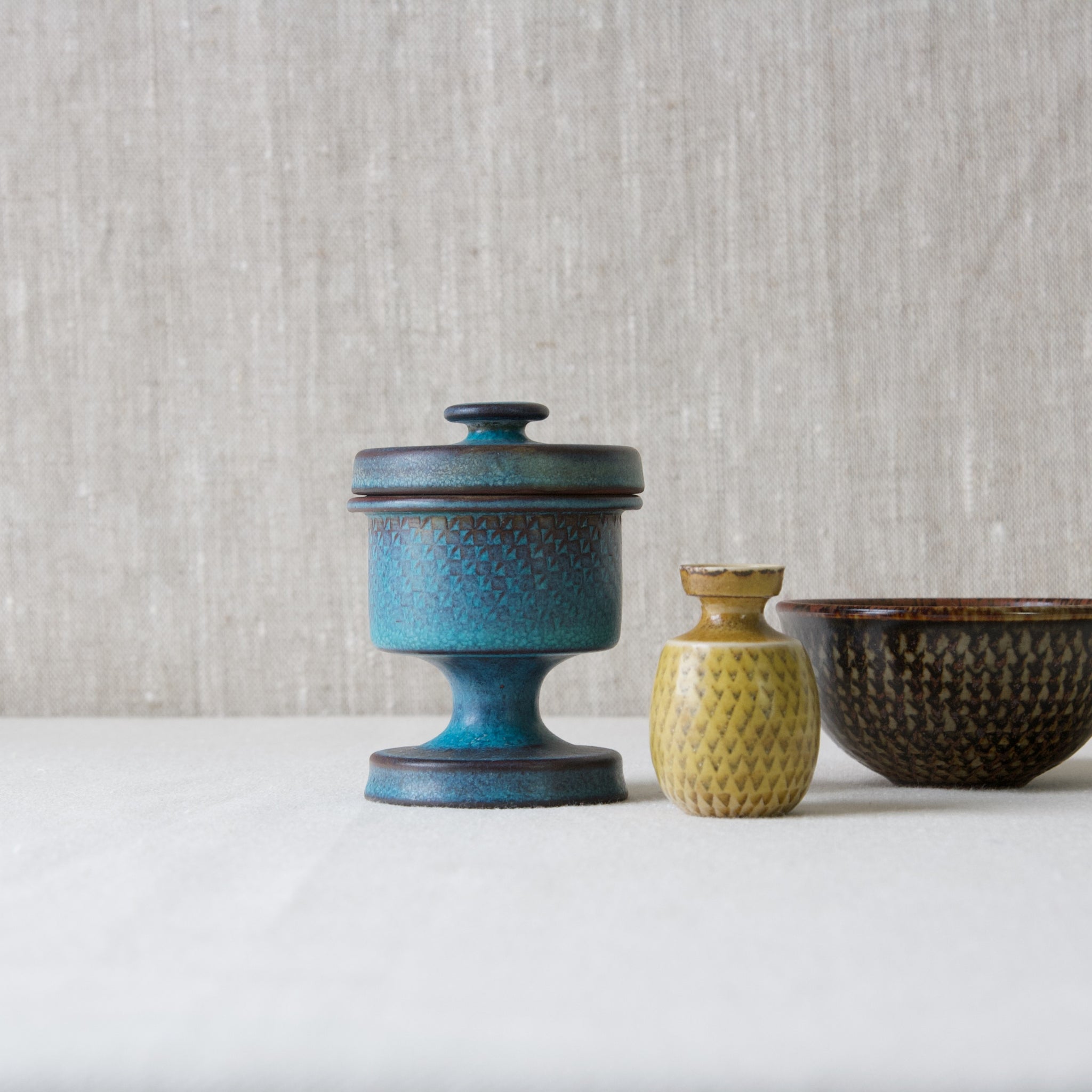 Stig Lindberg Unique Lidded Jar – Art & Utility