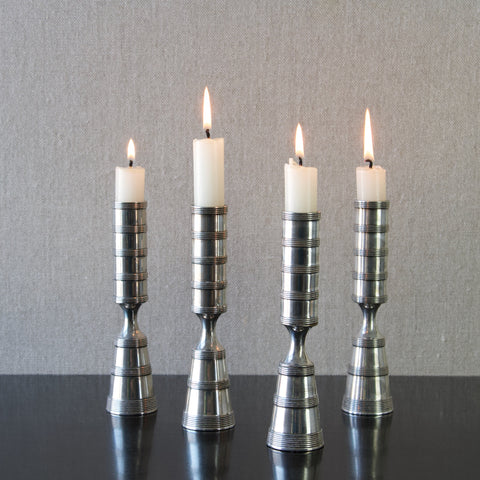Jens Quistgaard Four 'Luna' Candlesticks
