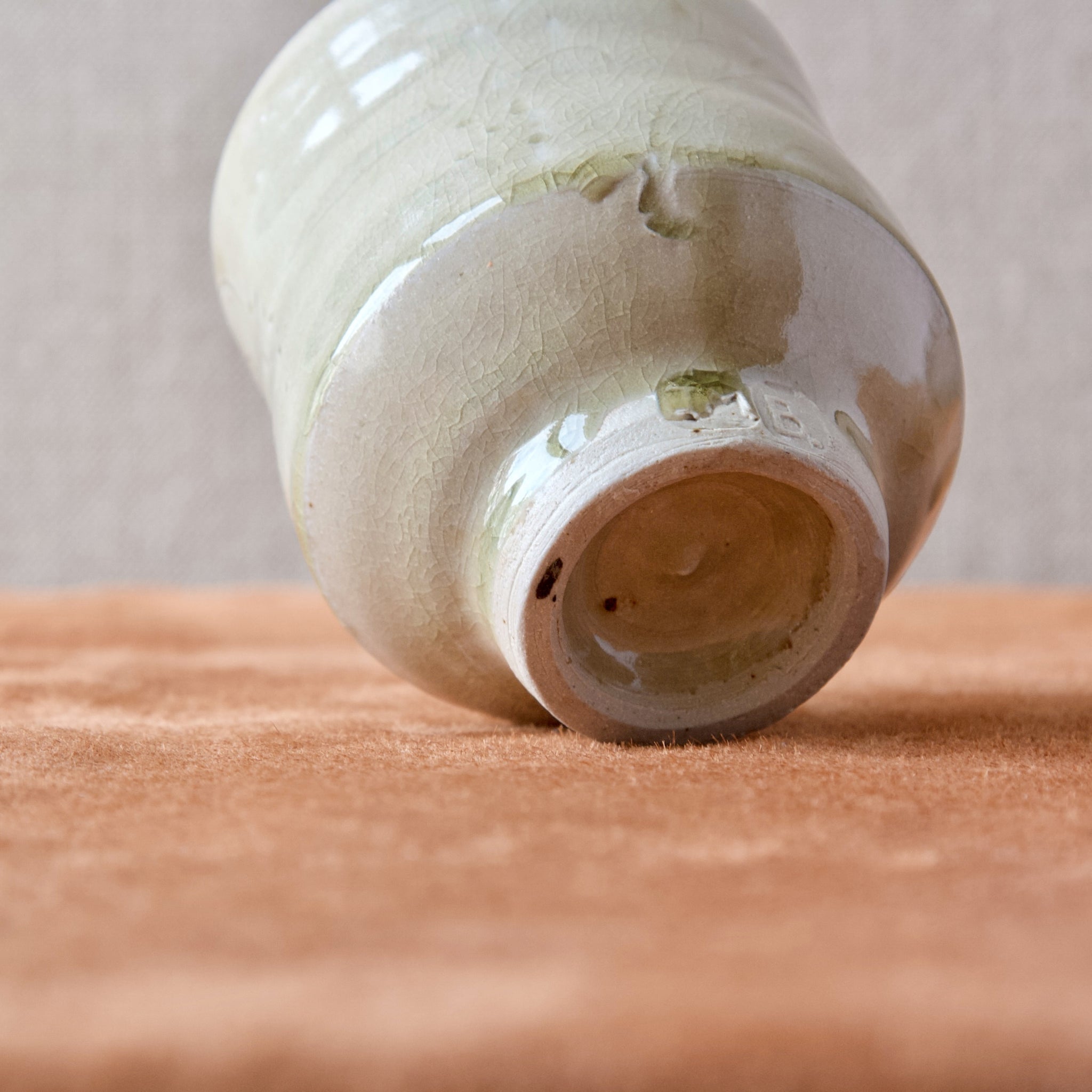 Jim Malone Celadon Yunomi – Art & Utility
