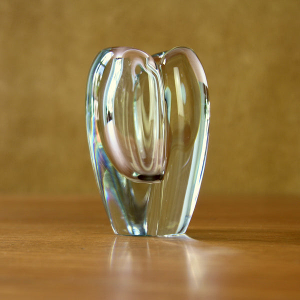 Usva glass vase by Kaj Franck for Nuutajarvi Notsjo, Finland