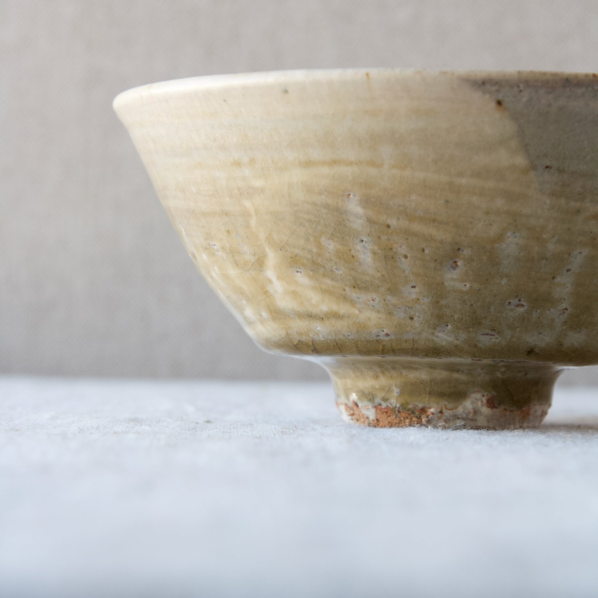 イギリス人陶芸家 Jim Malone ジム・マローン 茶碗 ティーボウル3 Jim Malone Footed Bowl – Art & Utility