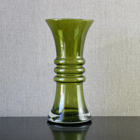 Riihimaki green Tamara Aladin Kielo 1565 vase