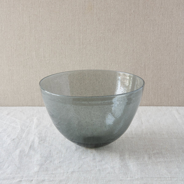 Top view of Carborundum' bowl by Erik Höglund, designed and made in the mid-twentieth century, Sweden.